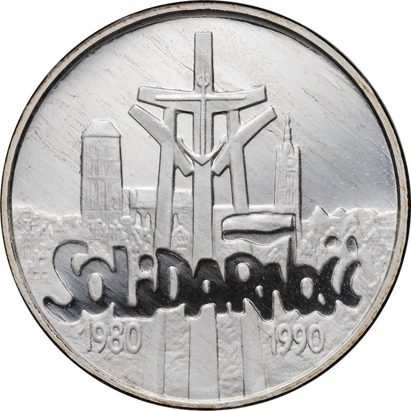 III RP, 100000 złotych, 1990, Gruba Solidarność
