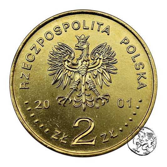 III RP, 2 złote, 2001, Trybunał Konstytucyjny