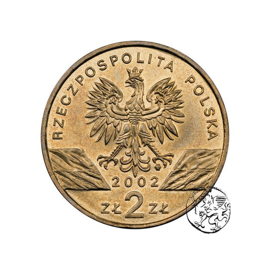 III RP, 2 złote, 2002, Żółw Błotny