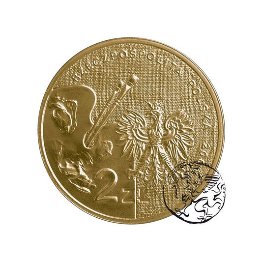 III RP, 2 złote, 2004, Stanisław Wyspiański