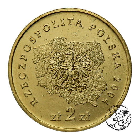 III RP, 2 złote, 2004, Województwo Dolnośląskie