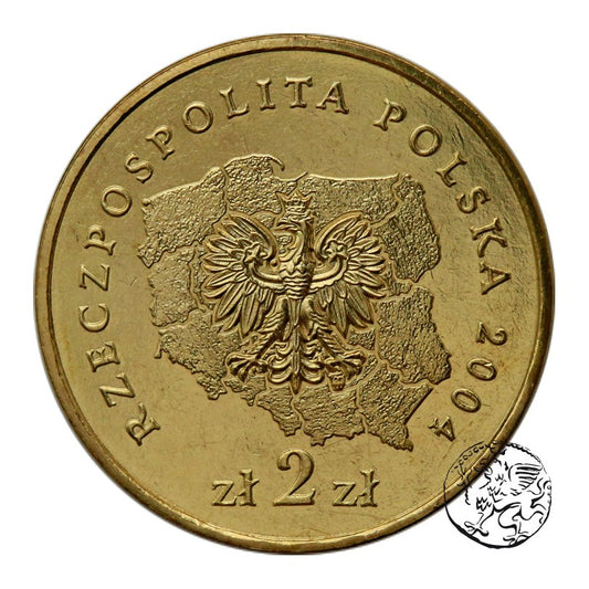 III RP, 2 złote, 2004, Województwo Łódzkie