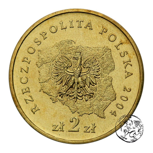 III RP, 2 złote, 2004, Województwo Lubuskie