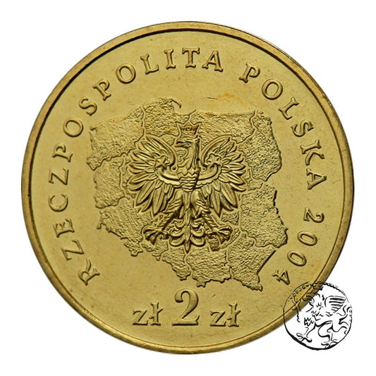 III RP, 2 złote, 2004, Województwo Podlaskie