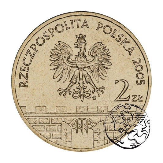 III RP, 2 złote, 2005, Włocławek
