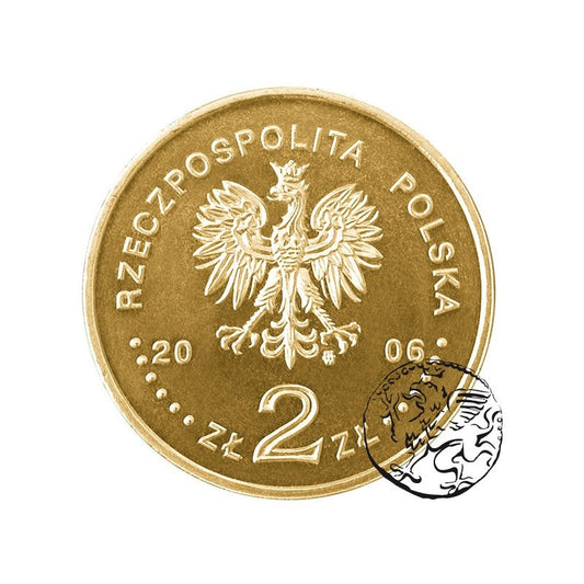 III RP, 2 złote, 2006, 30. rocznica Czerwca'76