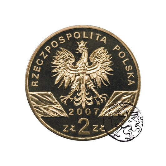 III RP, 2 złote, 2007, Foka Szara
