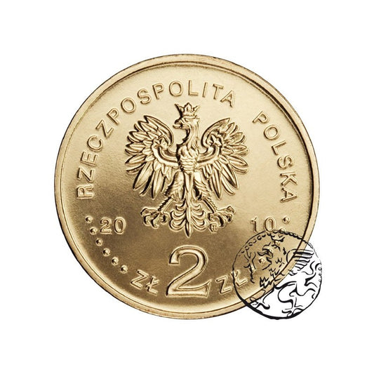 III RP, 2 złote, 2010, Kalwaria Zebrzydowska
