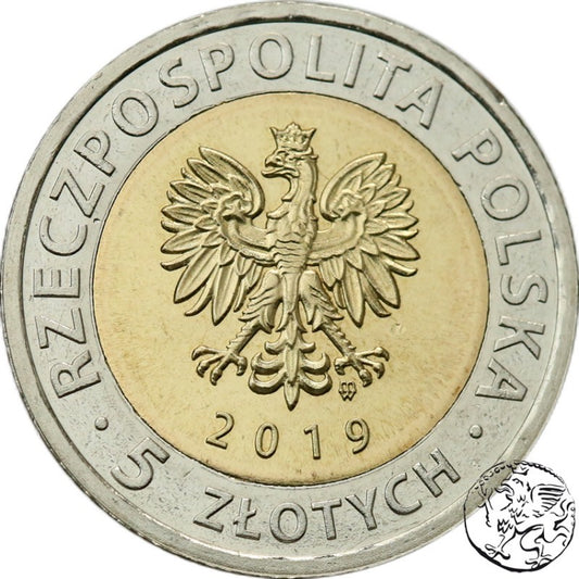 III RP, 5 złotych, 2019, Odkryj Polskę – Kopiec Wyzwolenia