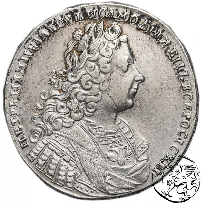 Rosja, rubel, 1728, Piotr II
