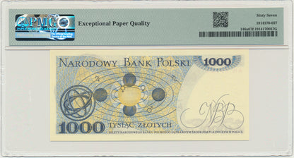 Banknot 1.000 złotych 1975 – AM – PMG 67 EPQ