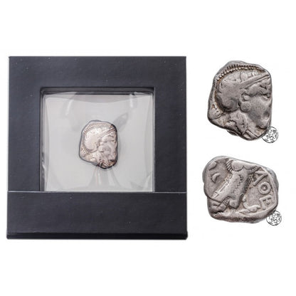 Grecja, Attyka, Ateny, tetradrachma 393-262 p.n.e., sówka