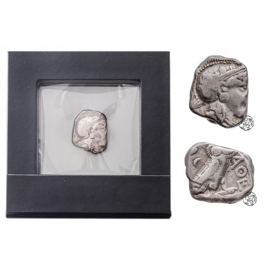 Grecja, Attyka, Ateny, tetradrachma 393-262 p.n.e., sówka