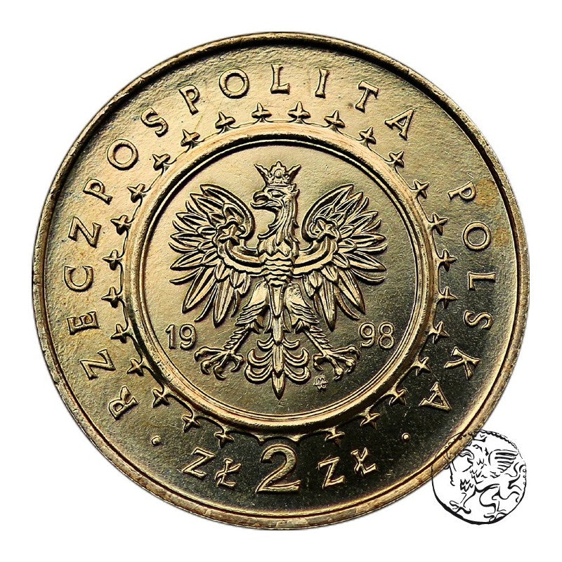 III RP, 2 złote, 1998, Zamek w Kórniku