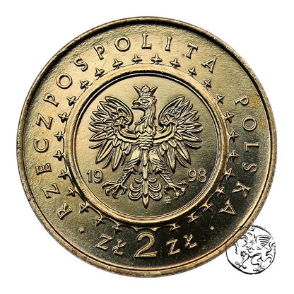 III RP, 2 złote, 1998, Zamek w Kórniku