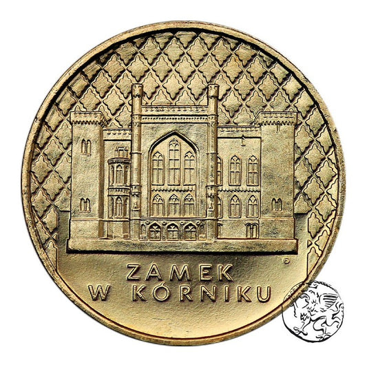 III RP, 2 złote, 1998, Zamek w Kórniku