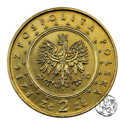 III RP, 2 złote, 2000, Pałac w Wilanowie