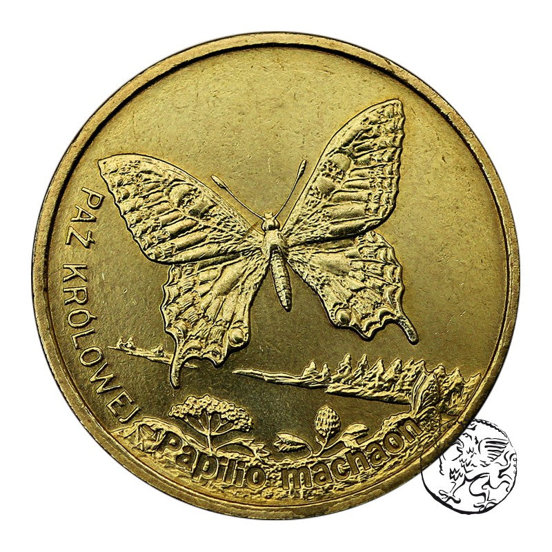 III RP, 2 złote, 2001, Paź Królowej