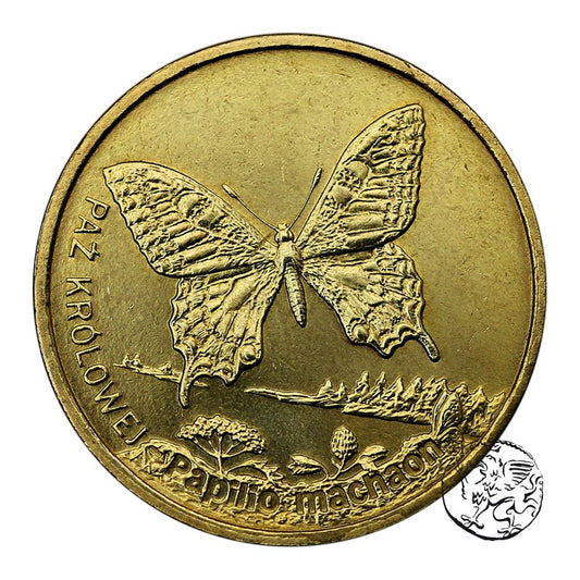 III RP, 2 złote, 2001, Paź Królowej