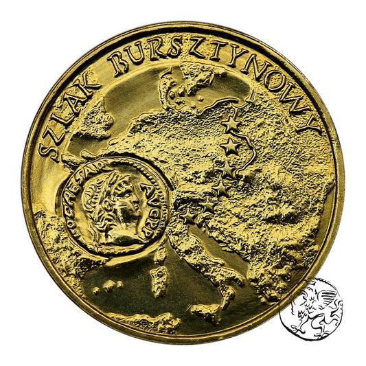 III RP, 2 złote, 2001, Szlak Bursztynowy