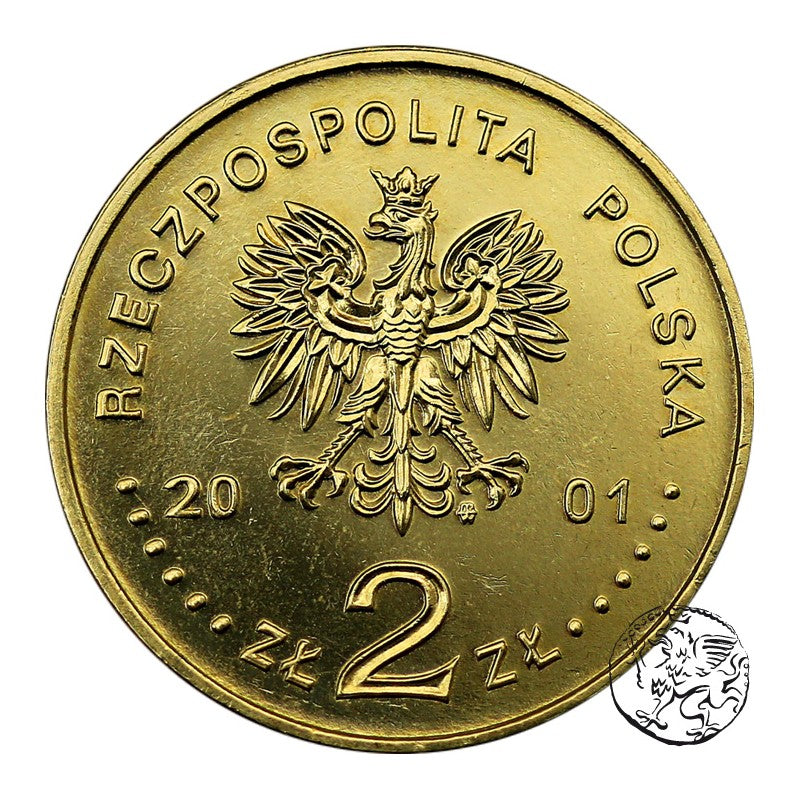 III RP, 2 złote, 2001, Szlak Bursztynowy