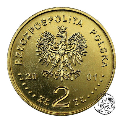 III RP, 2 złote, 2001, Szlak Bursztynowy