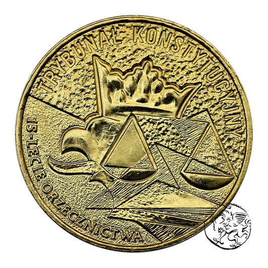 III RP, 2 złote, 2001, Trybunał Konstytucyjny