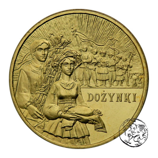 III RP, 2 złote, 2004, Dożynki