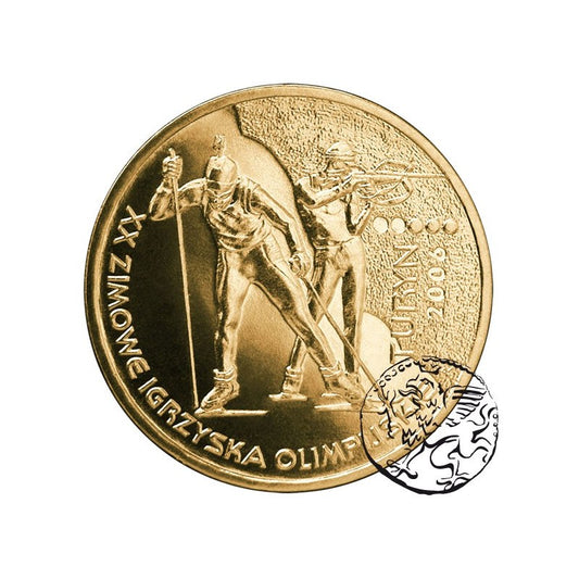 III RP, 2 złote, 2006, Turyn 2006