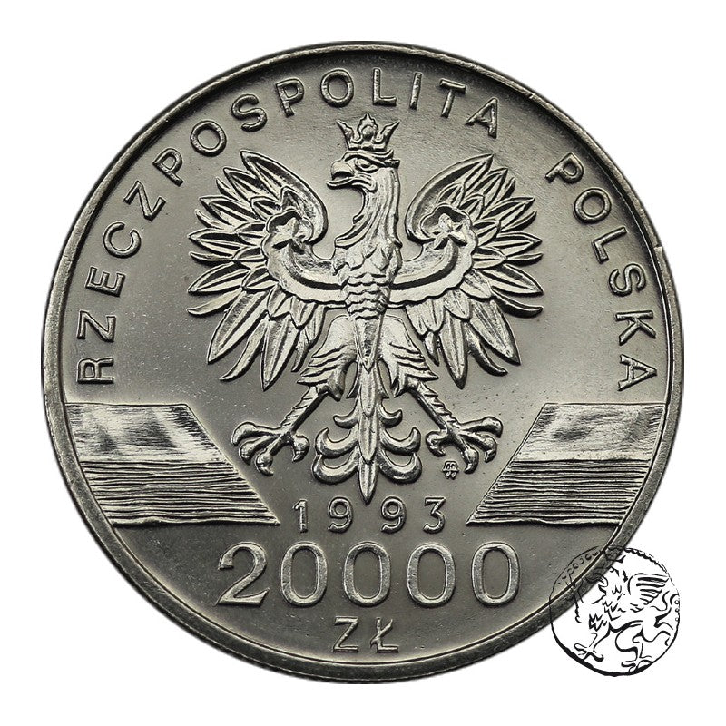 III RP, 20 000 zł, 1993, Jaskółki
