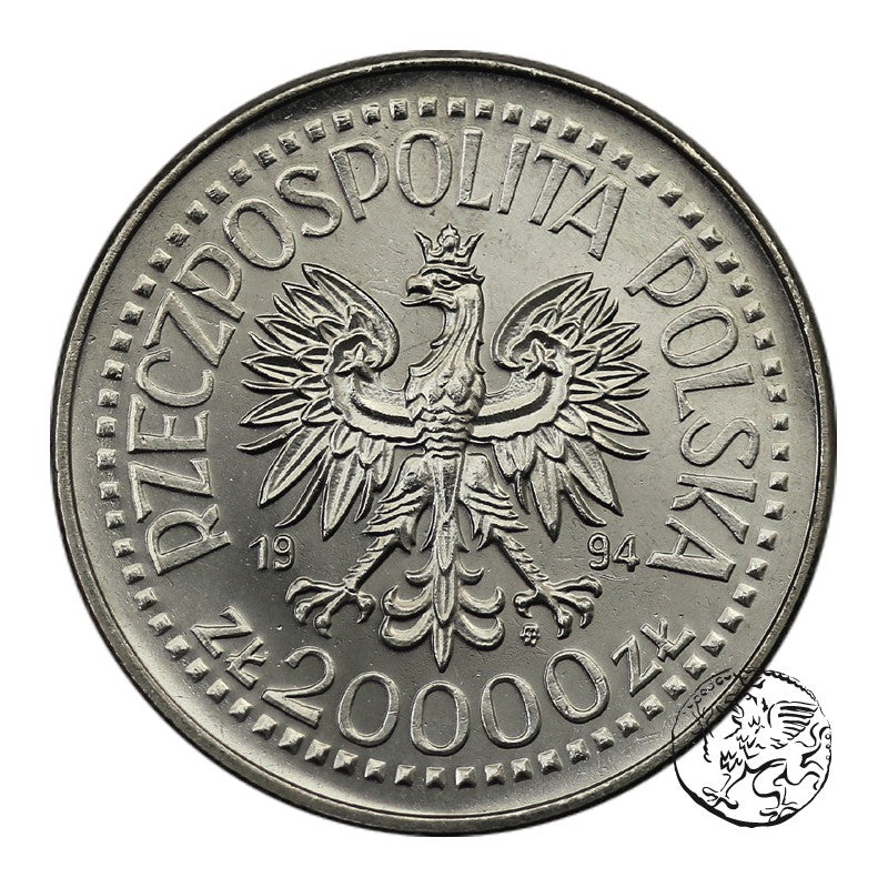 III RP, 20 000 zł, 1994, Inwalidzi Wojenni