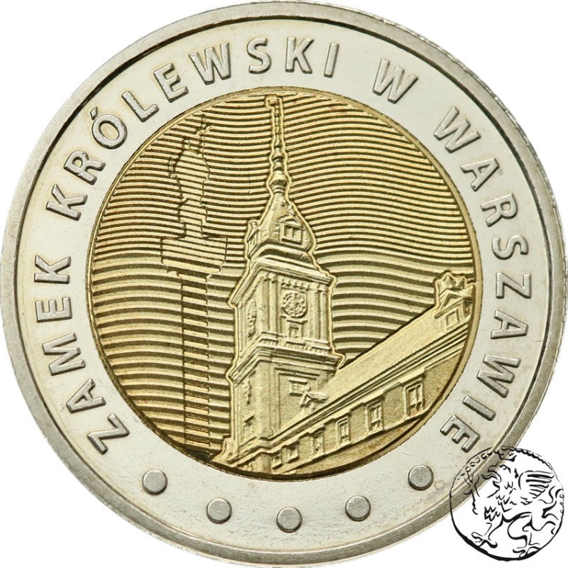 III RP 5 złotych, 2014,  Zamek Królewski w Warszawie