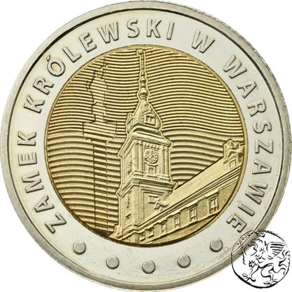 III RP 5 złotych, 2014,  Zamek Królewski w Warszawie