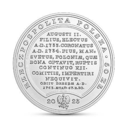 III RP, 50 złotych, 2023, August III Sas
