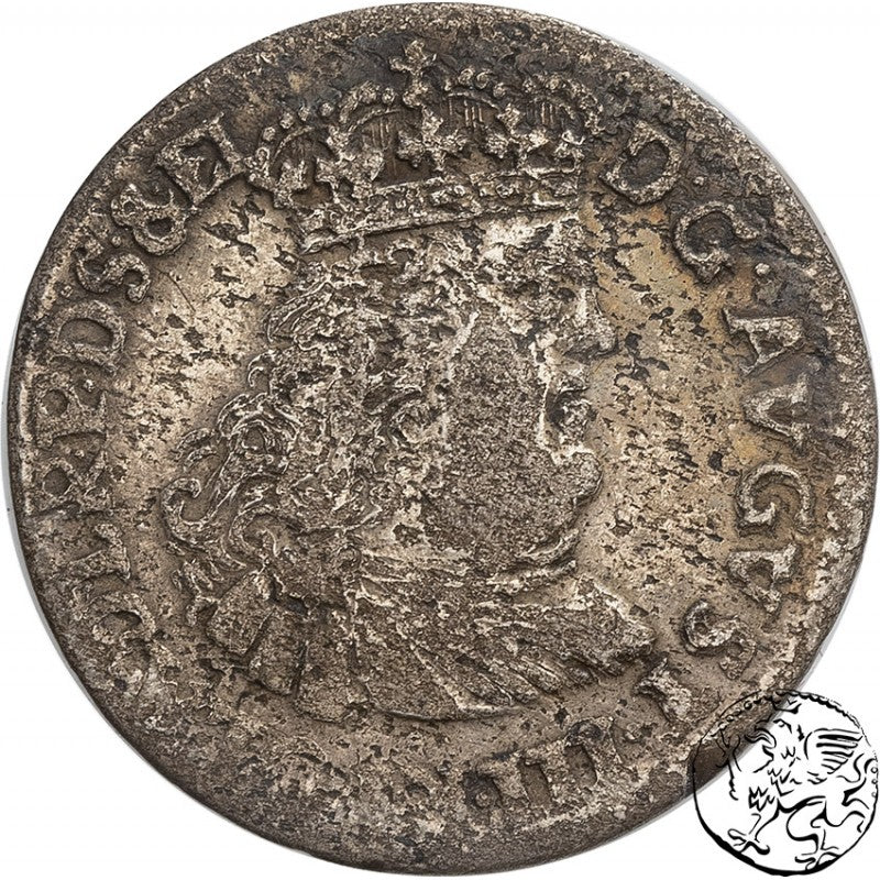 Polska, August III Sas, szóstak, 1763, Toruń