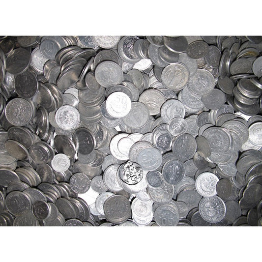 PRL, Monety Aluminiowe, 1 kilogram MIX