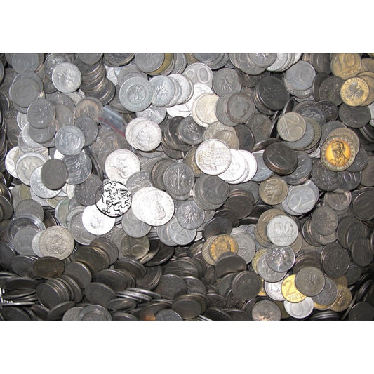 PRL, Monety Miedzioniklowe, 1 kilogram MIX