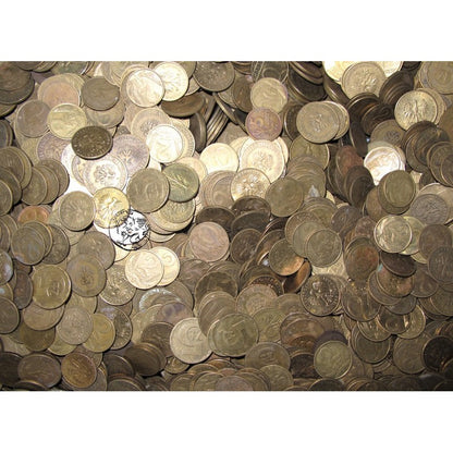 PRL, Monety Mosiężne, 1 kilogram MIX