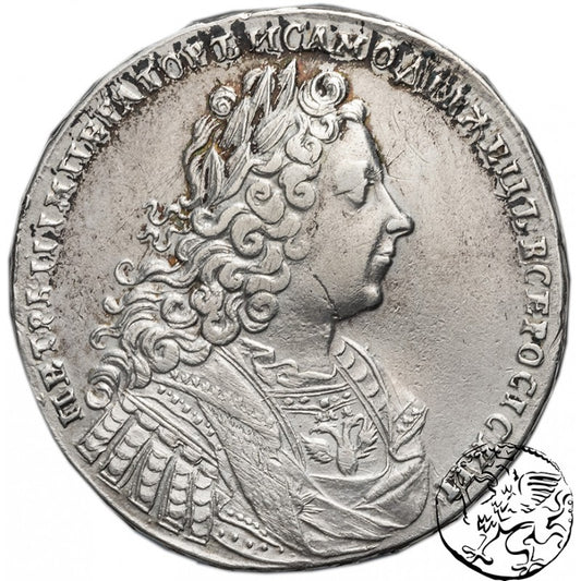 Rosja, rubel, 1728, Piotr II